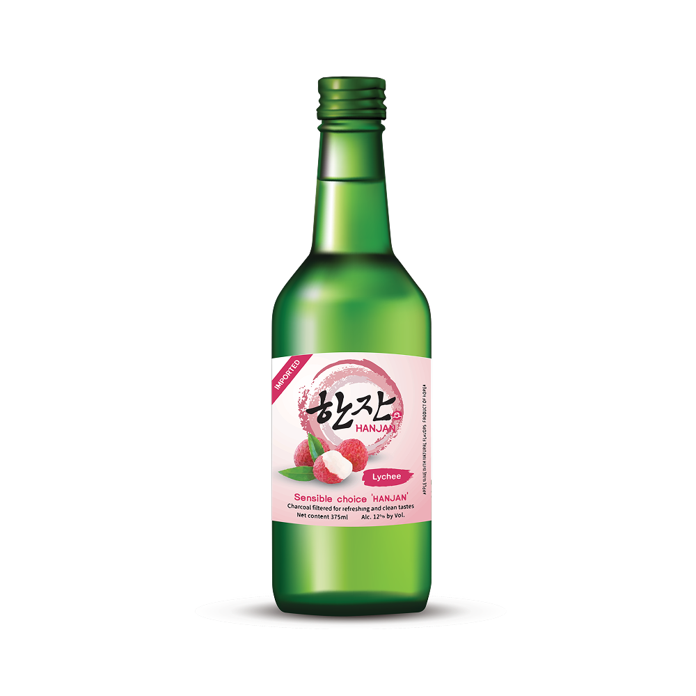 Hanjan Lychee Korean Wine 375ML