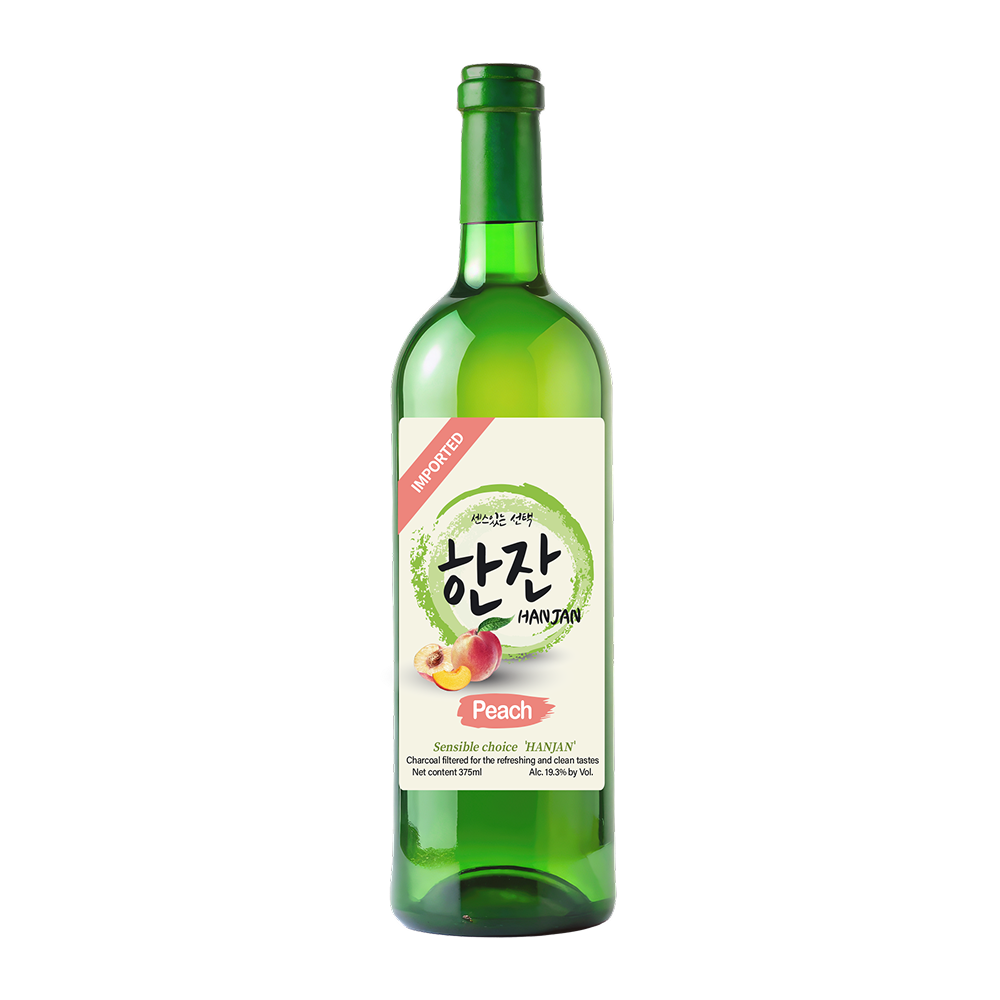 Hanjan Peach Korean Wine 750ML
