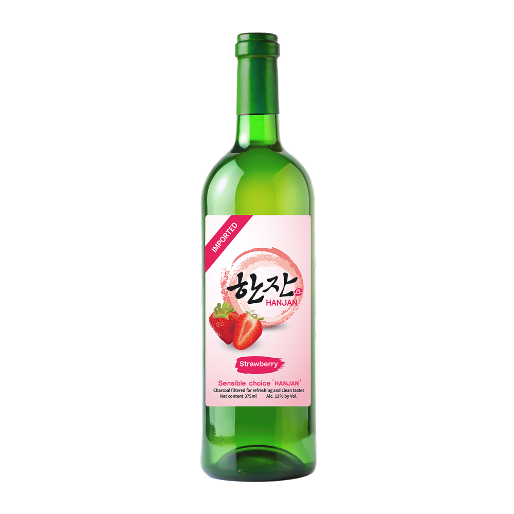 Hanjan Strawberry Korean Wine 750ML
