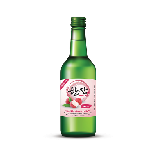 Hanjan Lychee Korean Wine 375ML