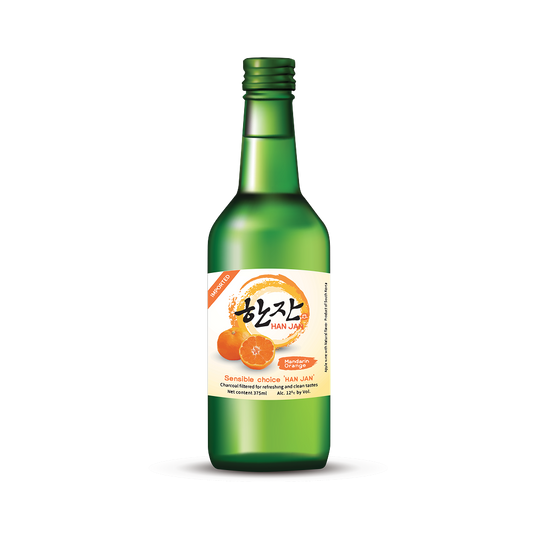 Hanjan Mandarin Orange Korean Wine 375ML