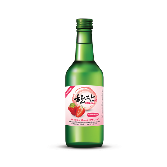 Hanjan Strawberry Korean Wine 375ML